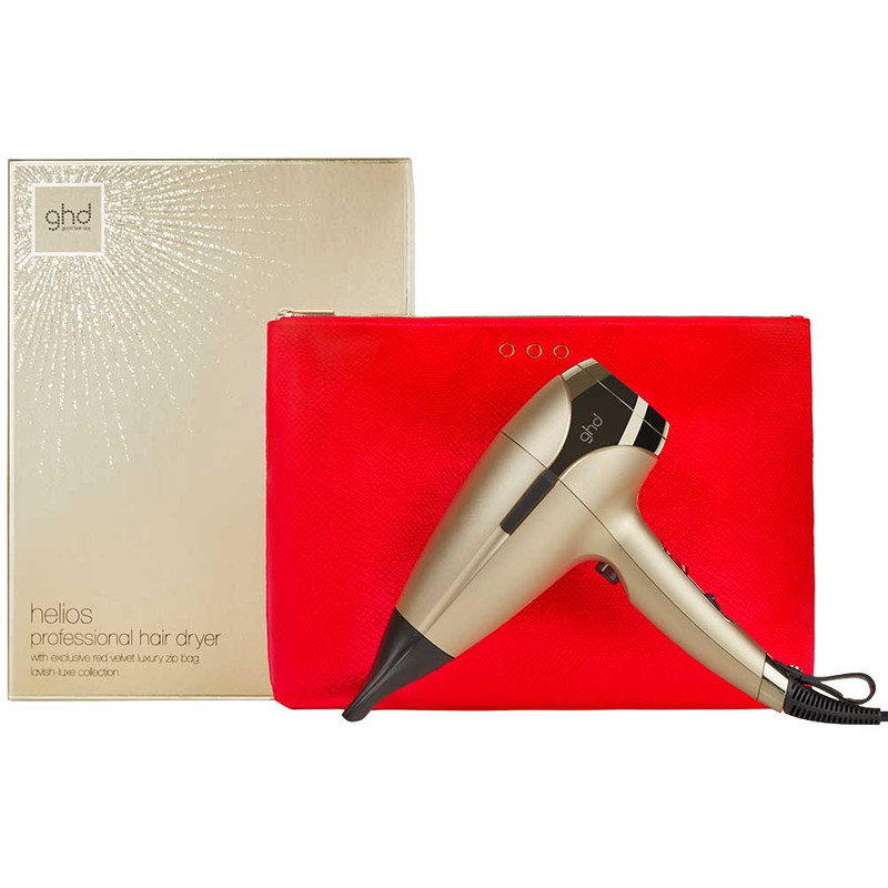 ghd Helios Hair Dryer in Champagne Gold